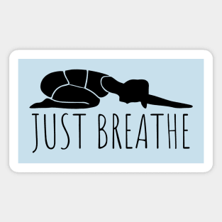 Just Breathe Yoga Magnet